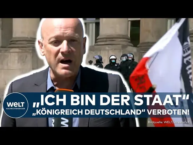 Razzia gegen Reichsbürger: Königreich Deutschland verboten!