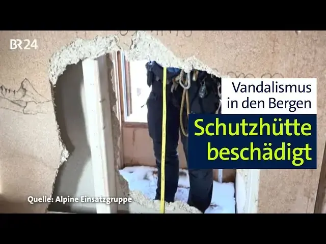 Watzmann: Vandalen zerstören Bergwacht-Notunterkunft! 1
