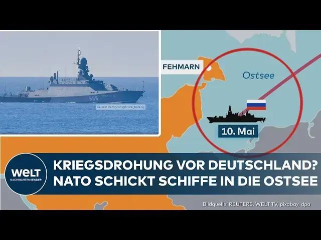 Russland-Zerstörer vor unserer Küste: NATO schlägt Alarm 8