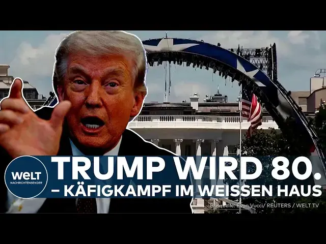 Trumps 80. Geburtstag: Käfigkampf im Weißen Haus 3