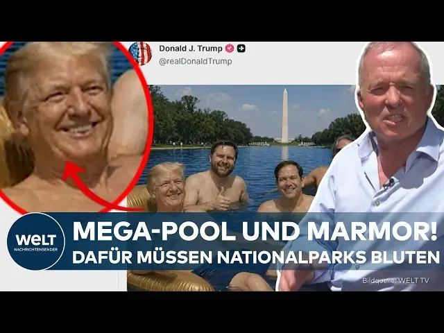 Trumps Prunk-Projekte: Nationalparks müssen bluten 9